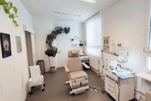 Praxisraum der Fusspflege Praxis in Zürich Wipkingen